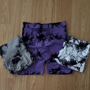 Tie-Dye Shorts Set (3)